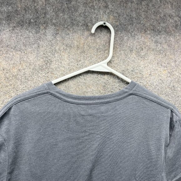 All Saints Shirt Mens Large Gray Crewneck Short Sleeve T-Shirt Casual Soft - Picture 9 of 10